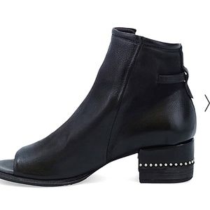 NEW A.S. 98 Morgan sandals in black leather 37